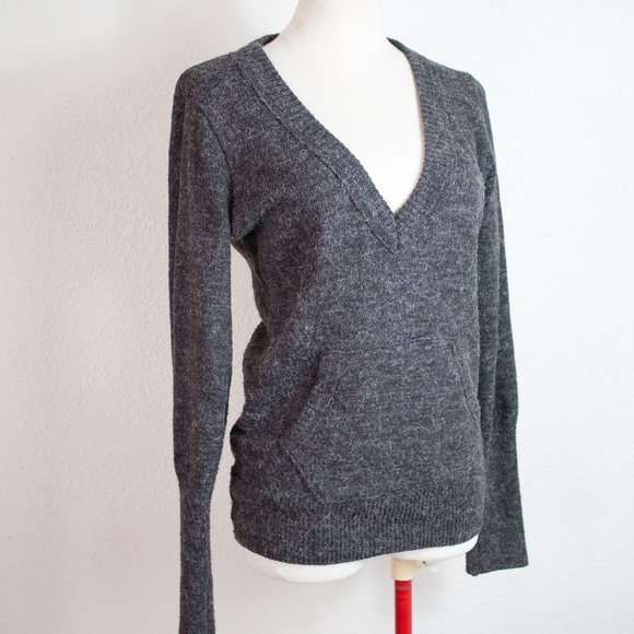 Vintage Sweaters - Vintage Sassafras Wool V-neck Sweater Size Medium